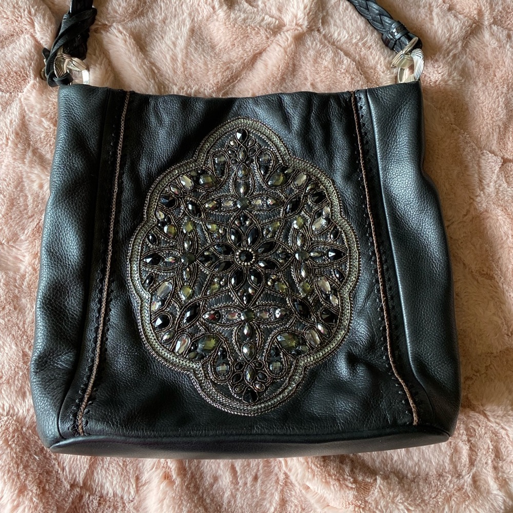 Beautiful embellished leather purse by Brighton
